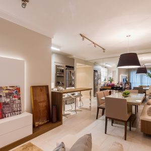 Interiores apartamento Alameda Domo